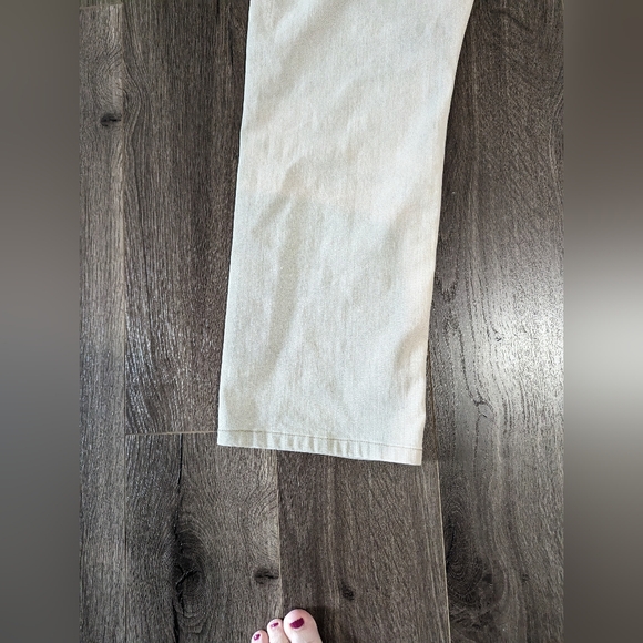 READ. Alberto men's Beige Cotton Jeans.  Size 40/32. Stone Dyes Twill. Stained. - Picture 10 of 16